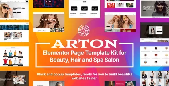 Arton – Beauty & Spa Salon Template Kit